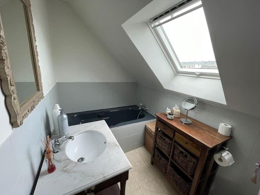 Maison Spacieuse Avec Jardin Et Salle De Sport Saint-Brieuc Zewnętrze zdjęcie