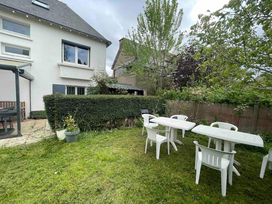 Maison Spacieuse Avec Jardin Et Salle De Sport Saint-Brieuc Zewnętrze zdjęcie