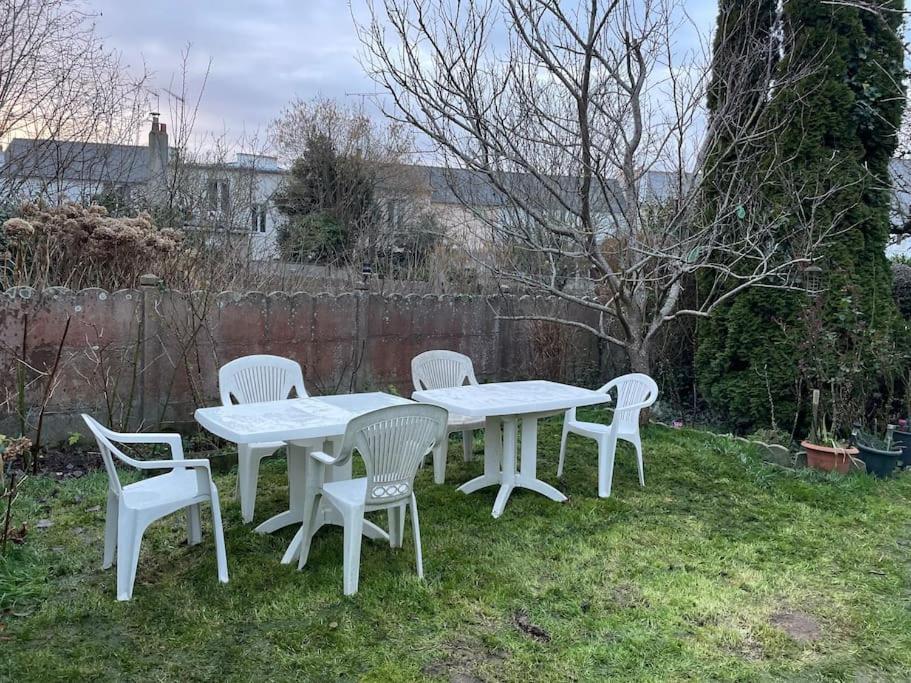 Maison Spacieuse Avec Jardin Et Salle De Sport Saint-Brieuc Zewnętrze zdjęcie